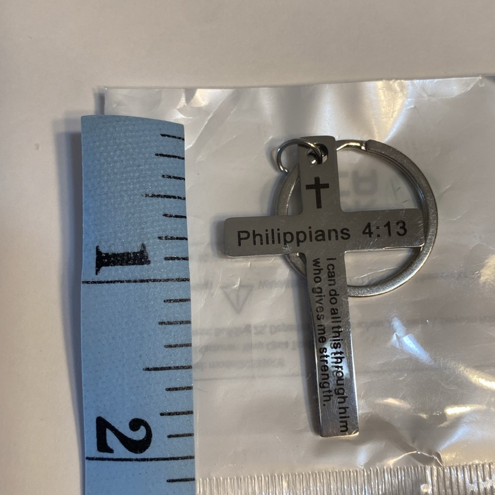 Bible Verse Keychain NIP - Picture 5 of 9